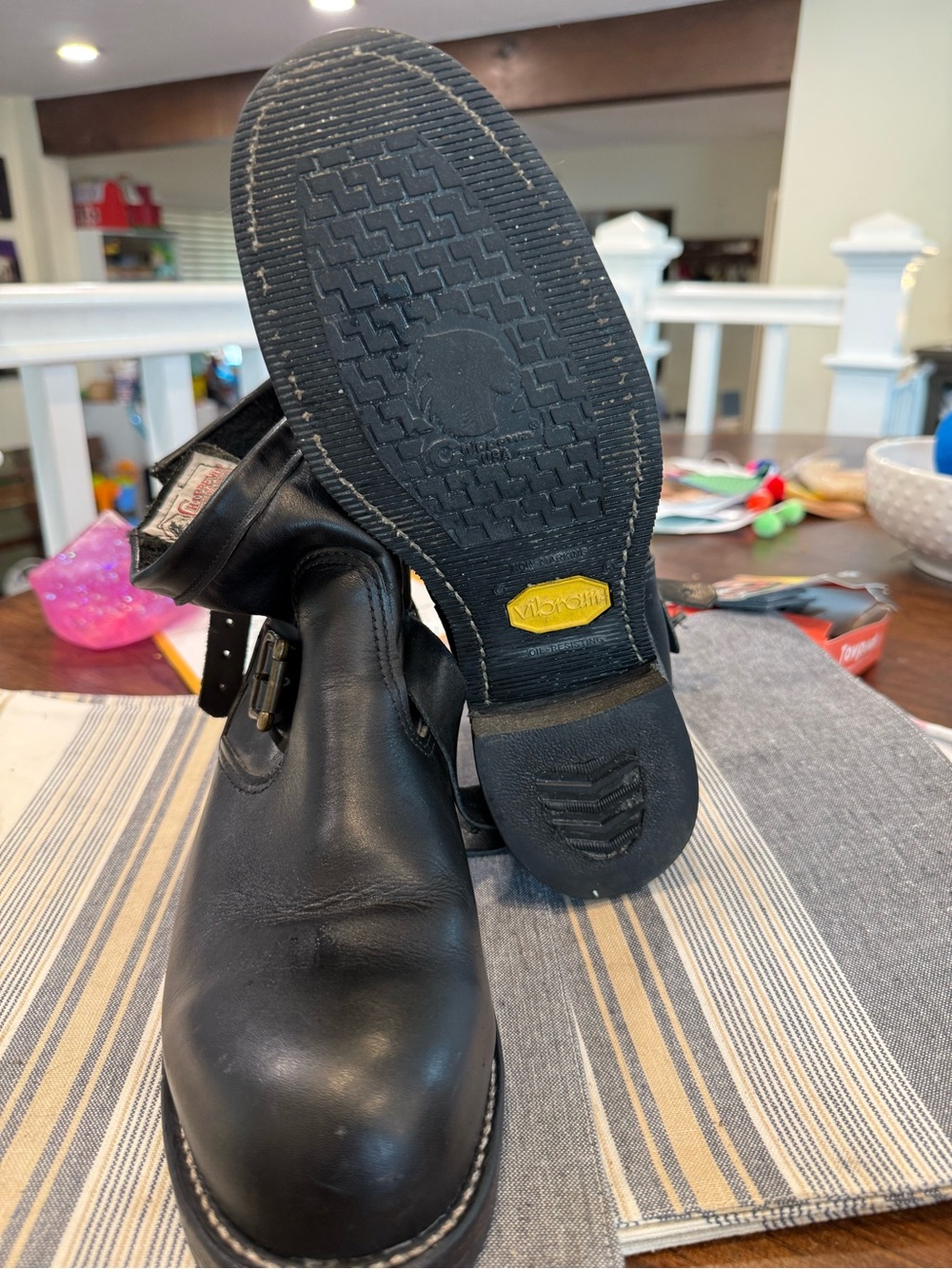 Chippewa 27872 USA made 7” engineer boot bootie